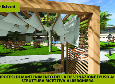 __Ipotesi di Mantenimento a Struttura Ricettiva-Alberghiera_3D Esterni 1