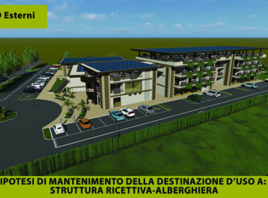__Ipotesi di Mantenimento a Struttura Ricettiva-Alberghiera_3D Esterni 3