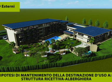 __Ipotesi di Mantenimento a Struttura Ricettiva-Alberghiera_3D Esterni 5